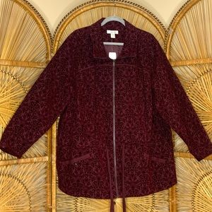 CJ BANKS JACKET * PLUS SIZE 3X * NEW WITH TAGS